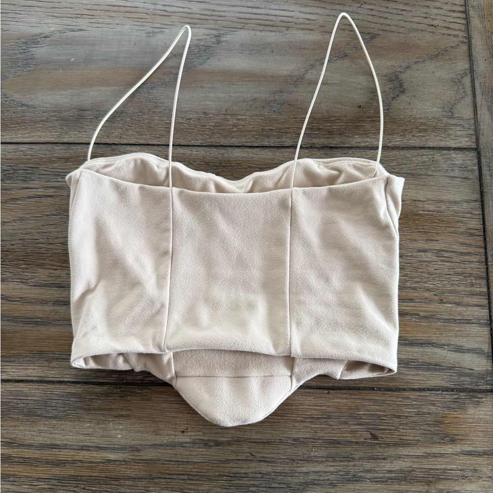 Joah Brown Contour Corset in Sueded Yuma - Picture 7 of 10